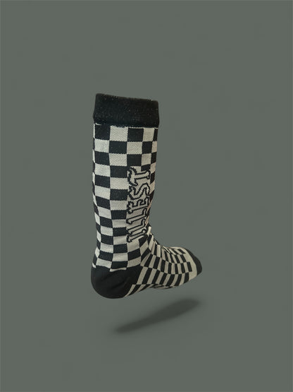 Classic Check - Charcoal Grey, Black